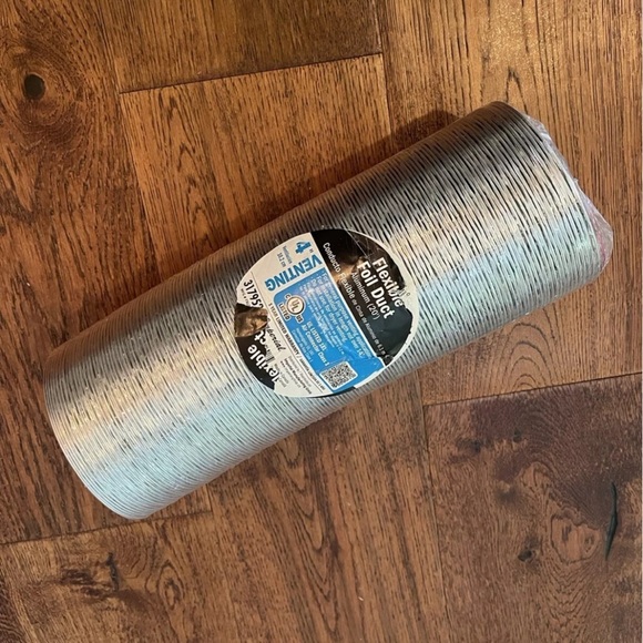 IMPERIAL Aluminum Flexible Foil Duct 4 Inch X 240 Inch 20 Ft Gen Purpose Venting - Picture 6 of 10